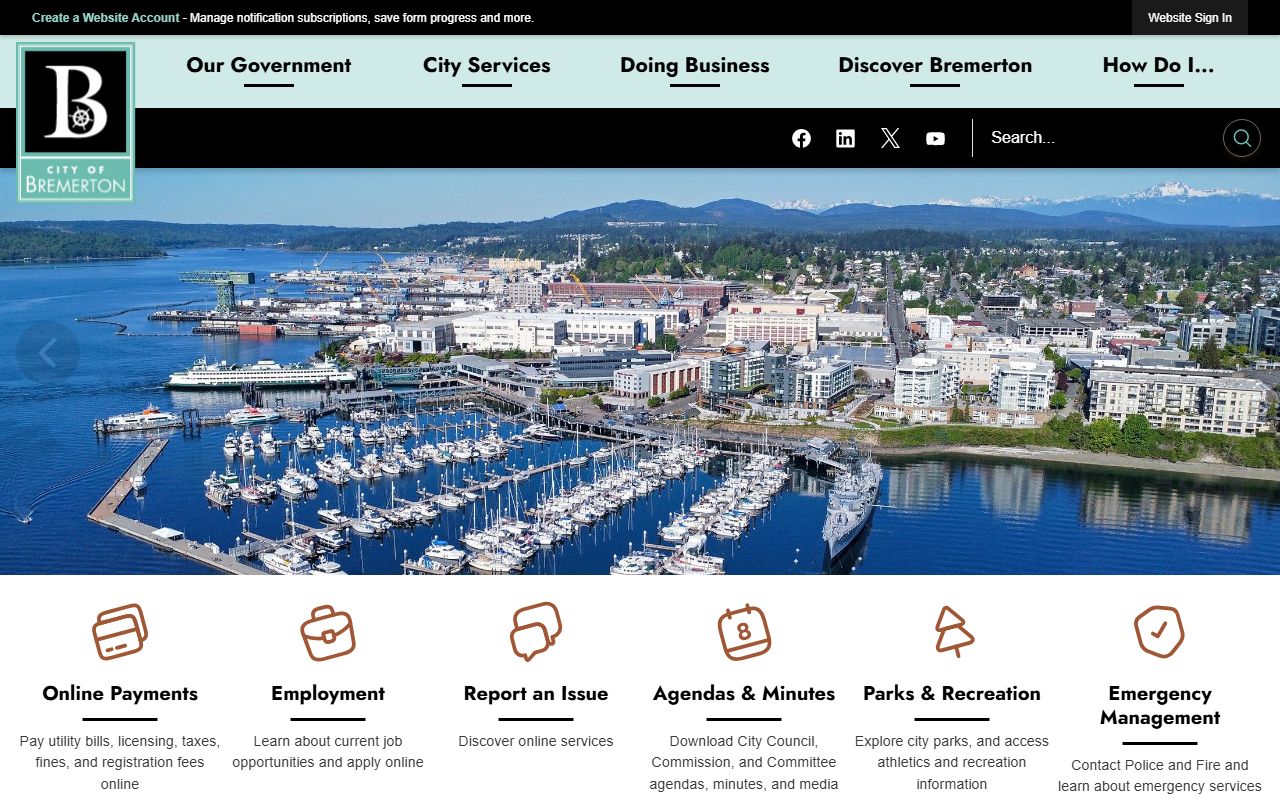 bremerton white pages city homepage directory
