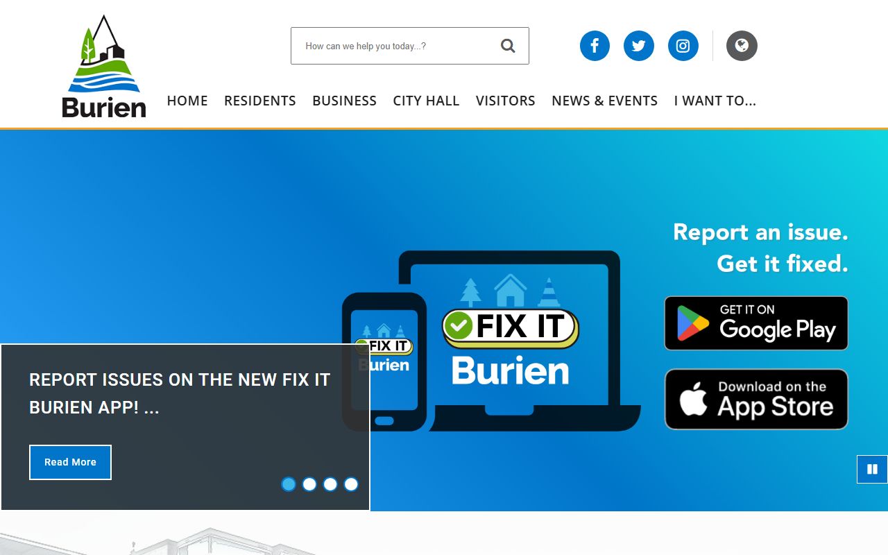 burien white pages city homepage directory