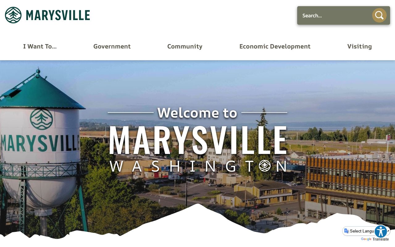 Marysville white pages city homepage