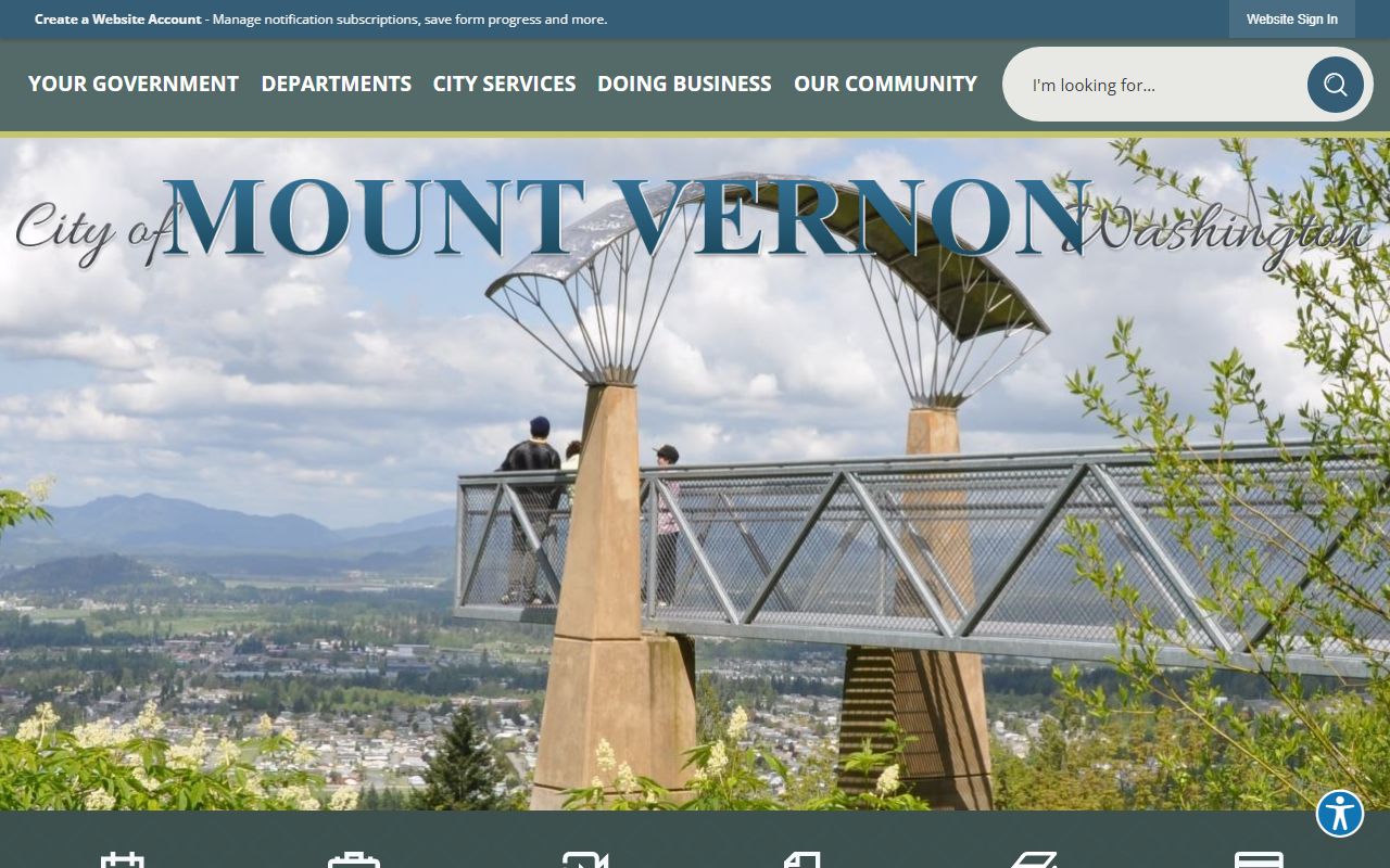 Mount Vernon white pages city homepage