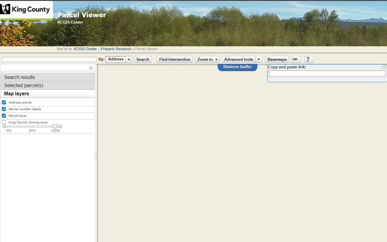 king county white pages parcel viewer gis map