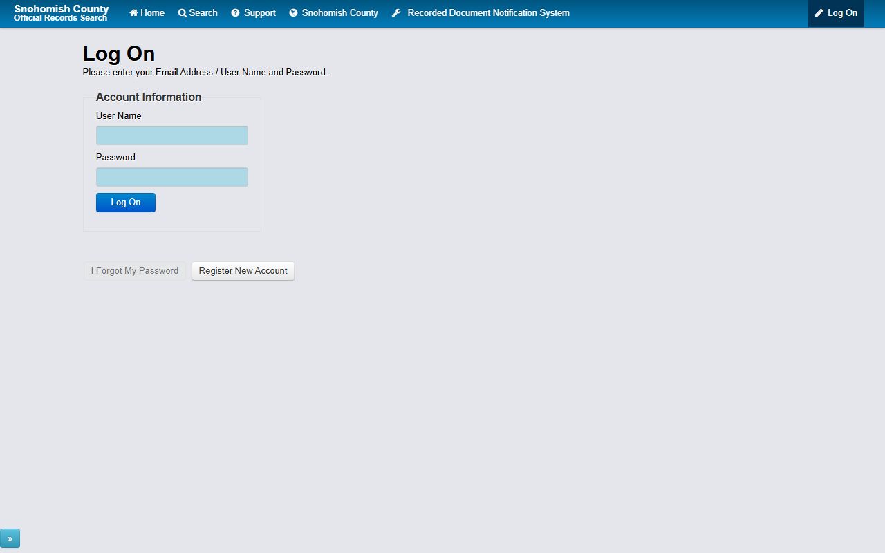 snohomish county white pages recorded documents search