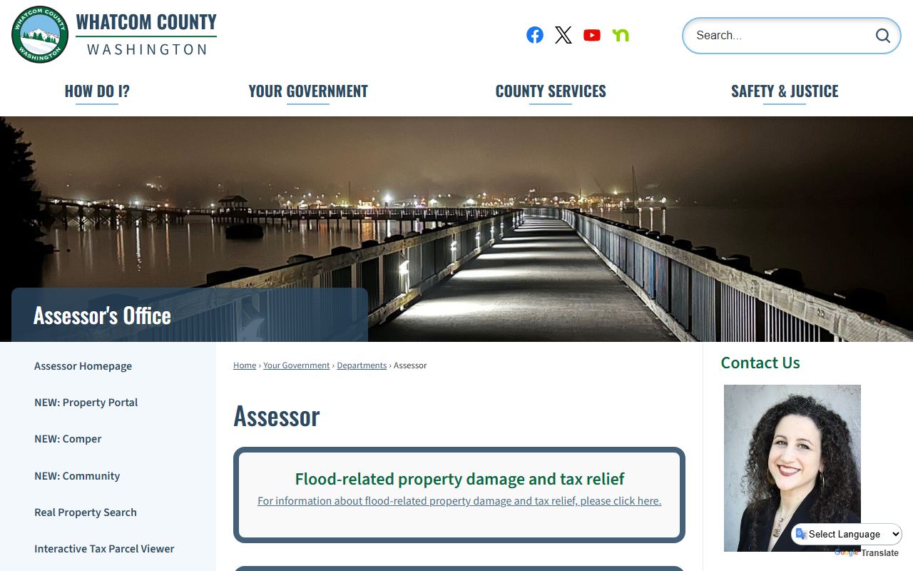 whatcom county white pages assessor property lookup