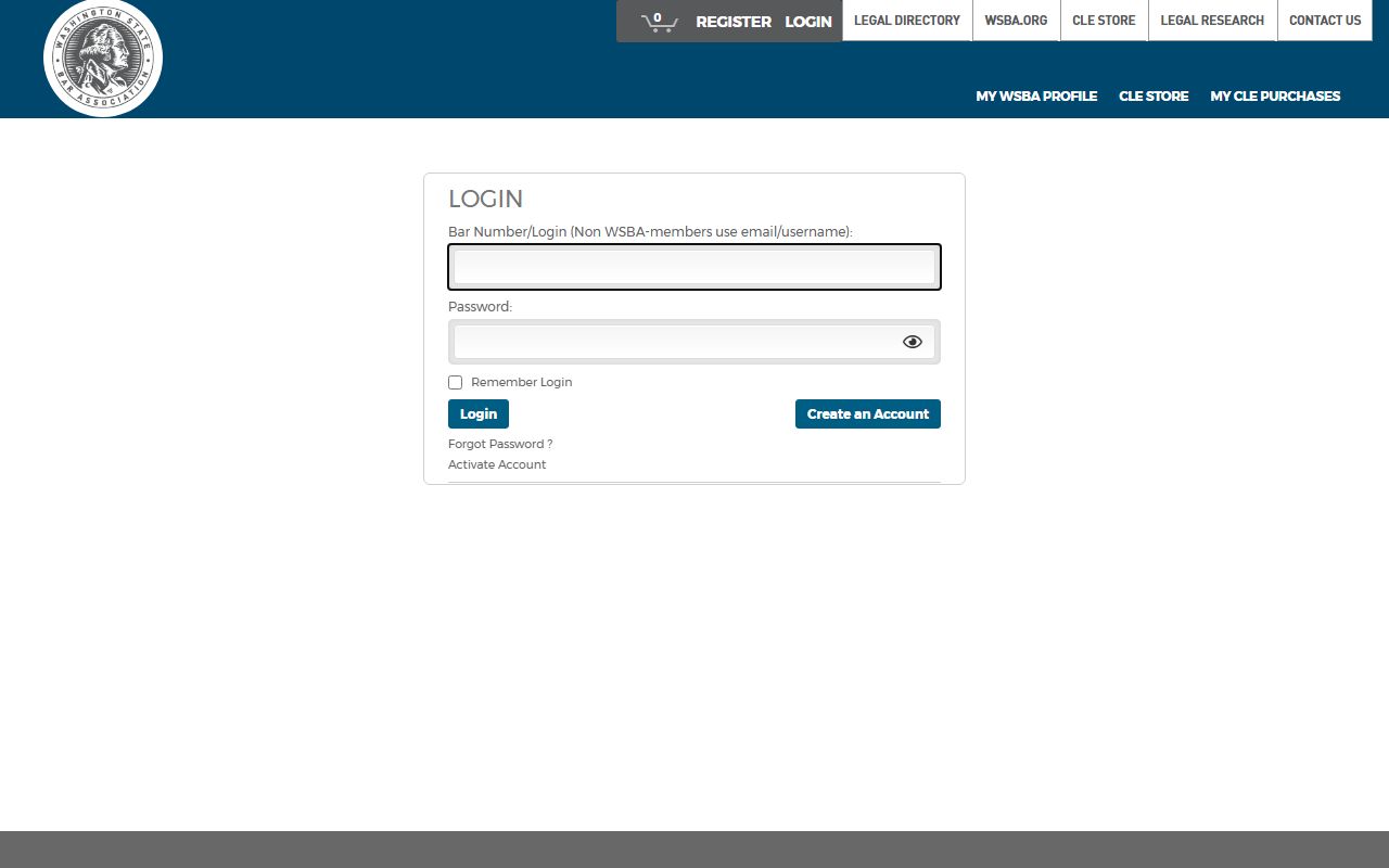 Washington State Bar Association white pages lawyer directory